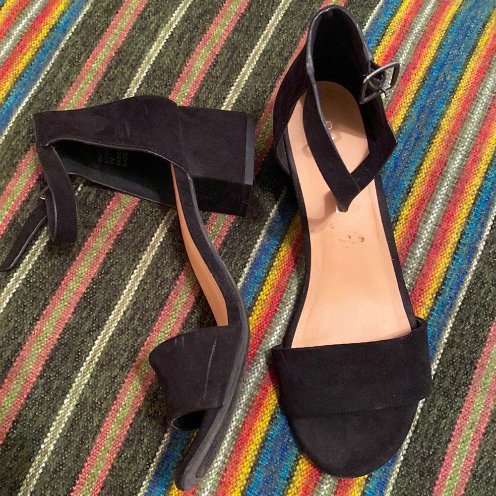 Rampage black sandals